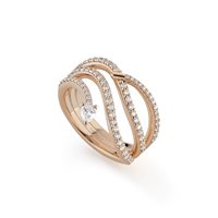 Anneau Buonocore Femme in Or rosé Diamante 0.62 Ct 1253A01DP - 1253A01DP